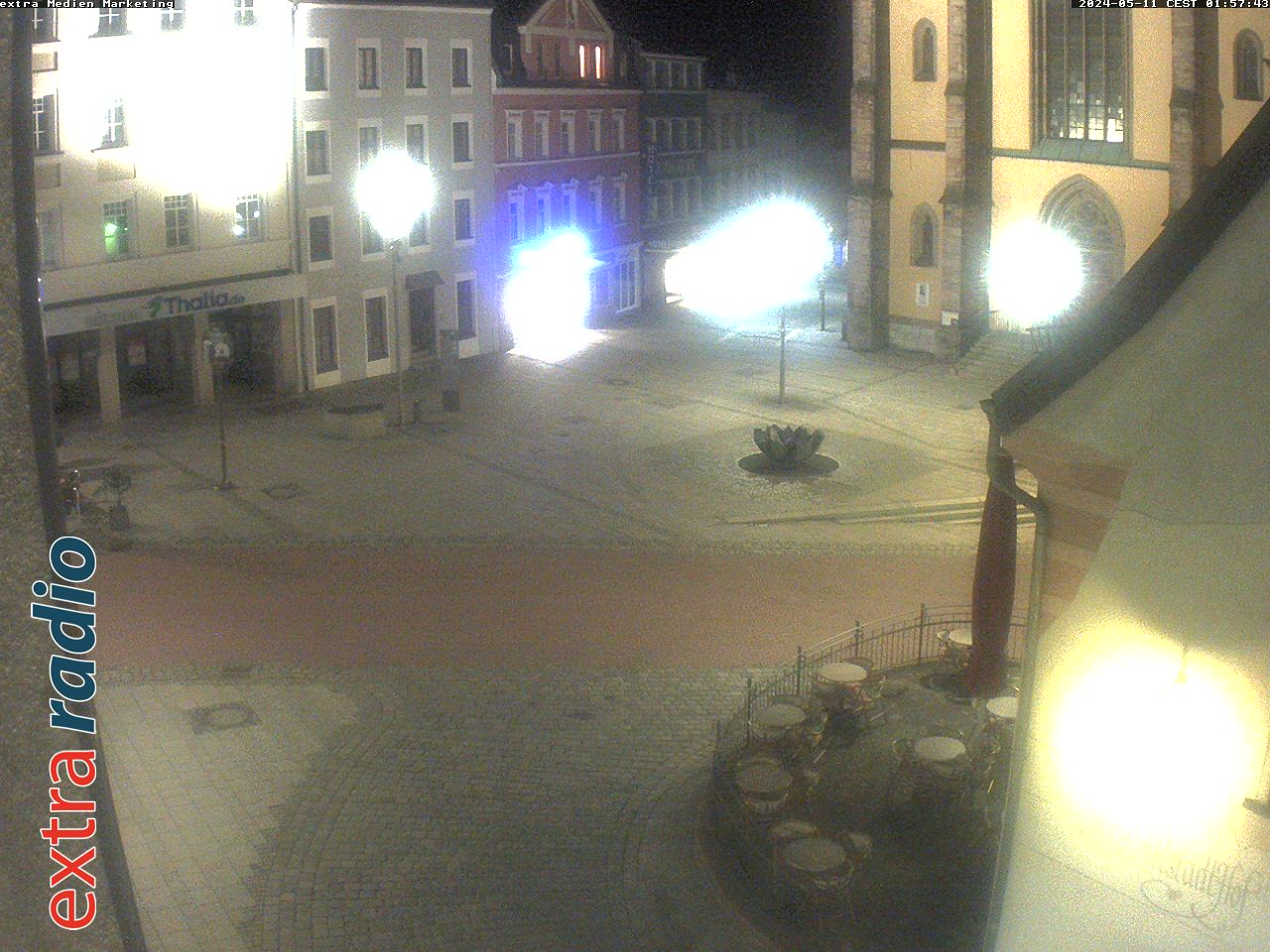 Webcam aus der Hofer Altstadt